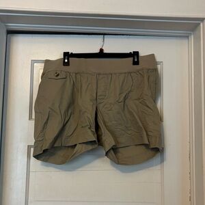 Liz Lange Maternity Tan Casual Shorts